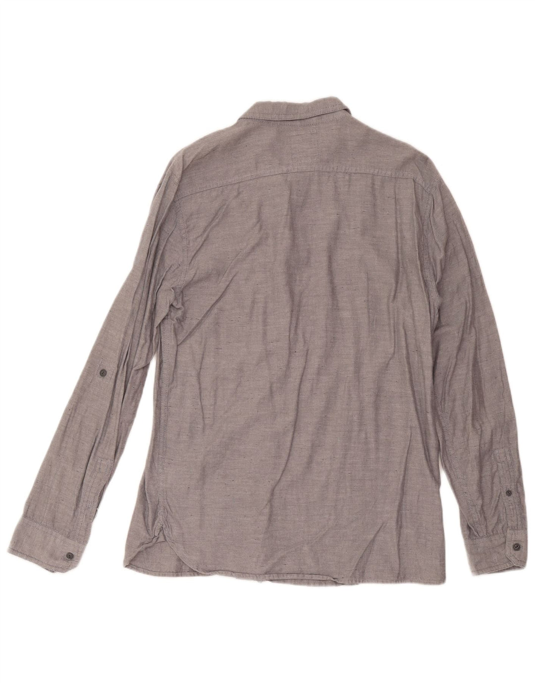 Levi's Mens Shirt Medium Grey Flecked Cotton