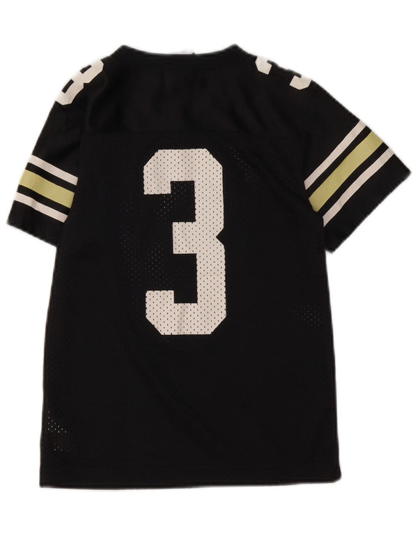 NIKE Boys Colorado Graphic T-Shirt Top 4-5 Years Black Colourblock