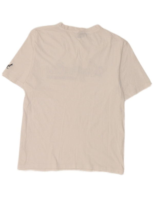 AUSTRALIAN L'ALPINA Camiseta gráfica para hombre Top grande blanco