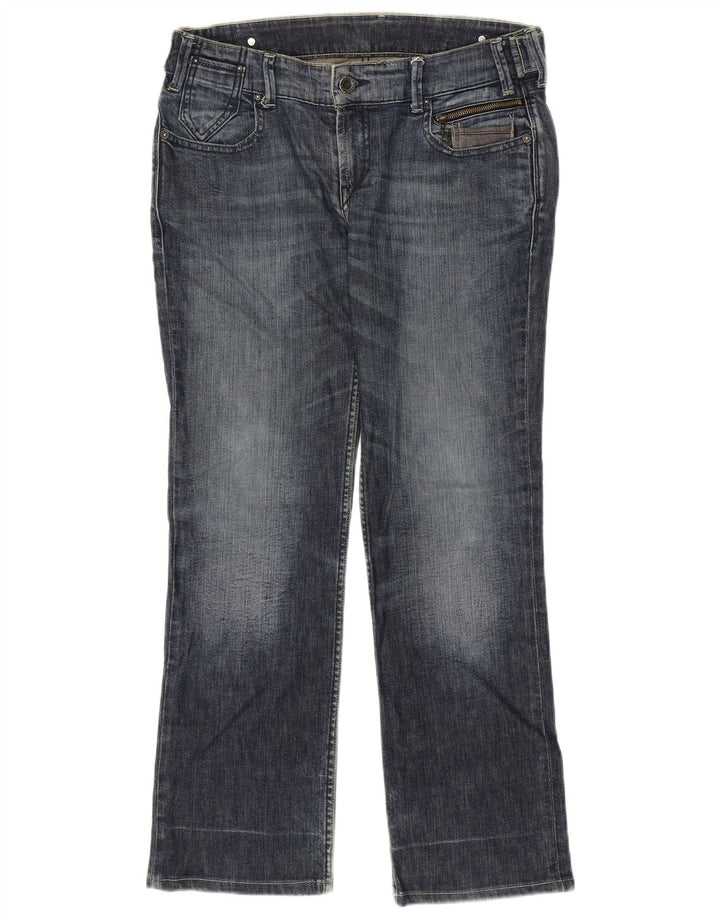 Женские прямые джинсы Levi's W32 L30 синие, хлопок