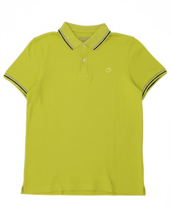 LOTTO Mens Polo Shirt Small Green Vintage Lotto and Second-Hand Lotto from Messina Hembry 