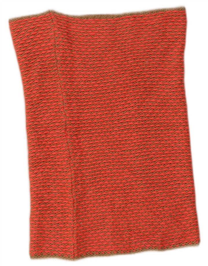 Gap trägerloses Strickoberteil für Damen, Einheitsgröße, orange gestreift, Acryl