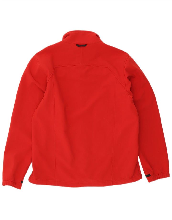 Giacca da tuta da uomo Jack Wolfskin UK 40/42 grande poliestere rosso
