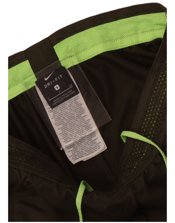 Nike Pantalon de survêtement Dri Fit pour homme Petit polyester géométrique kaki