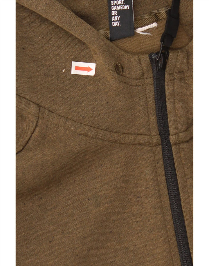Adidas Herren Graphic Zip Hoodie Pullover Medium Khaki