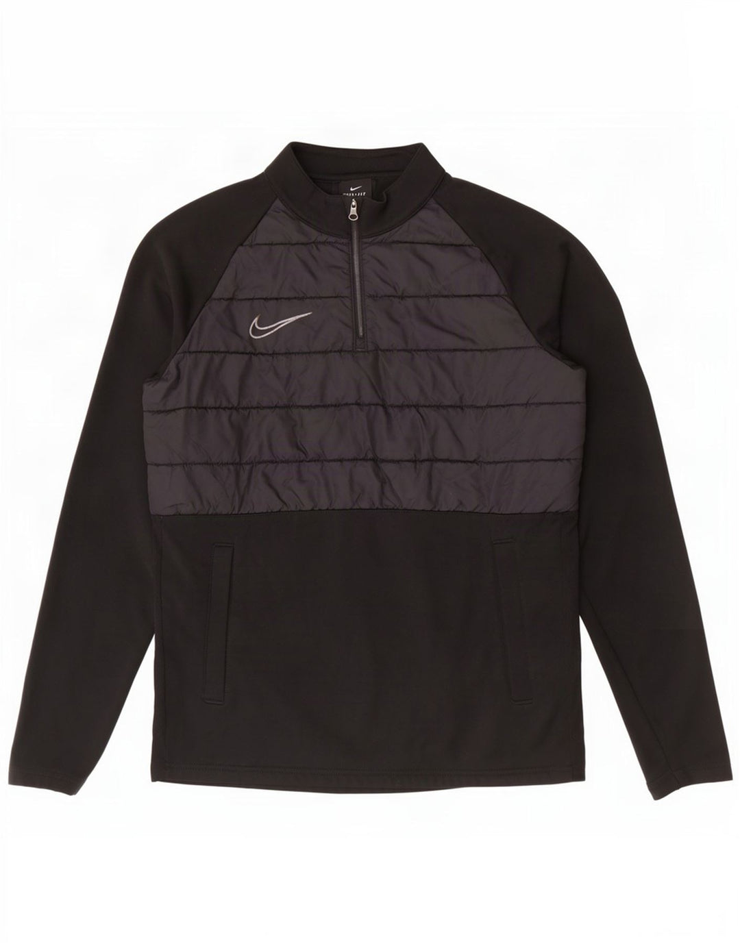 Ανδρική φόρμα πουλόβερ με φερμουάρ Nike Dri Fit Top Small Colourblock