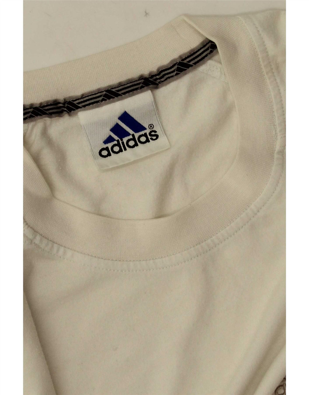 Adidas T-Shirt Homme Haut Large Blanc