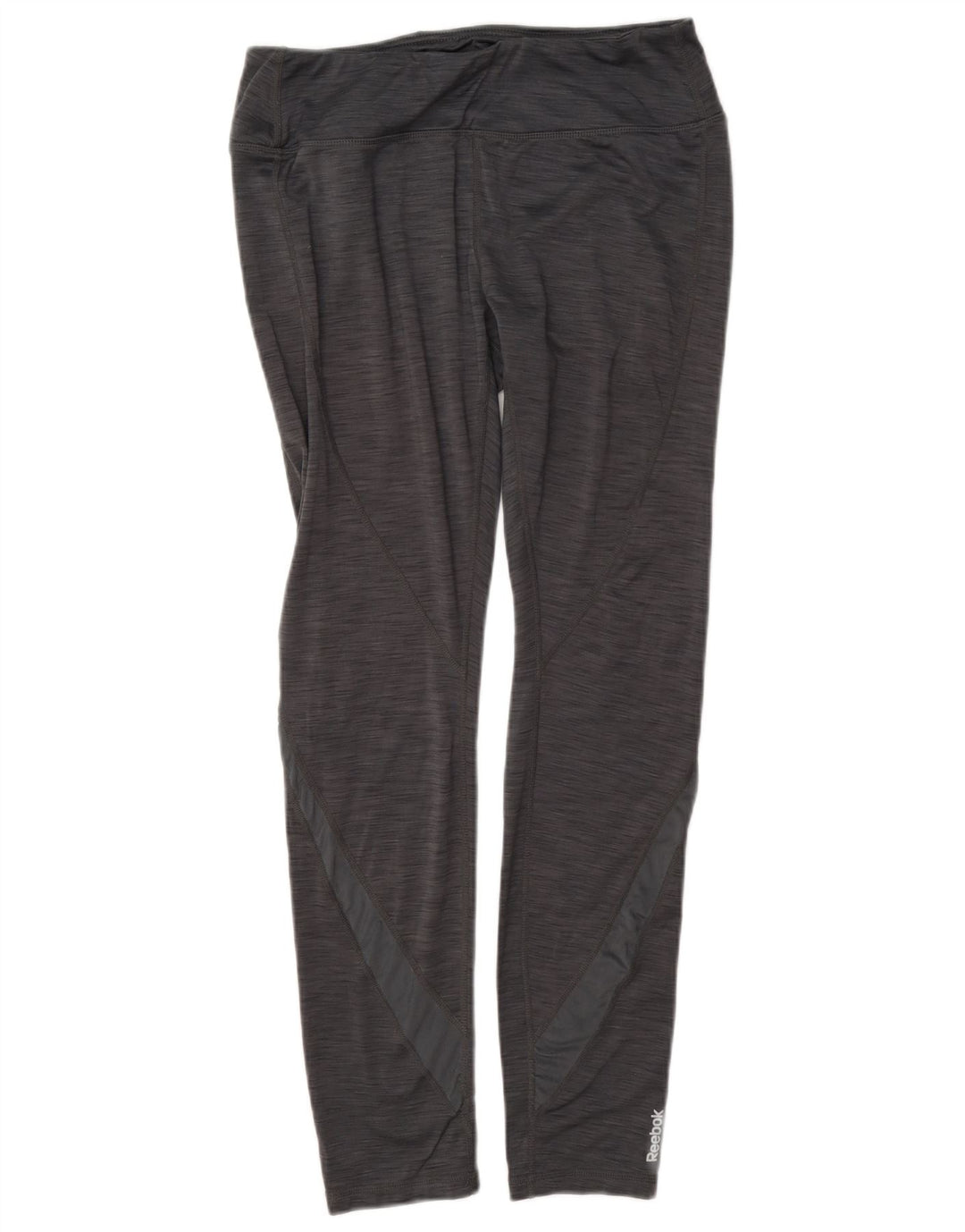 Γυναικείο κολάν Reebok UK 12 Medium Grey Flecked Polyester