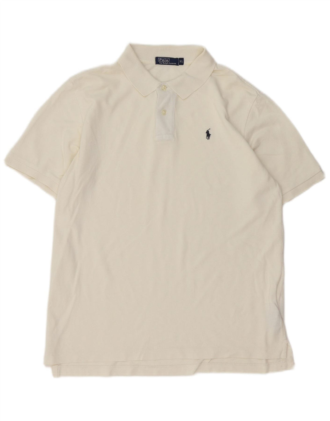 Polo Ralph Lauren Mens Shirt XL White Cotton