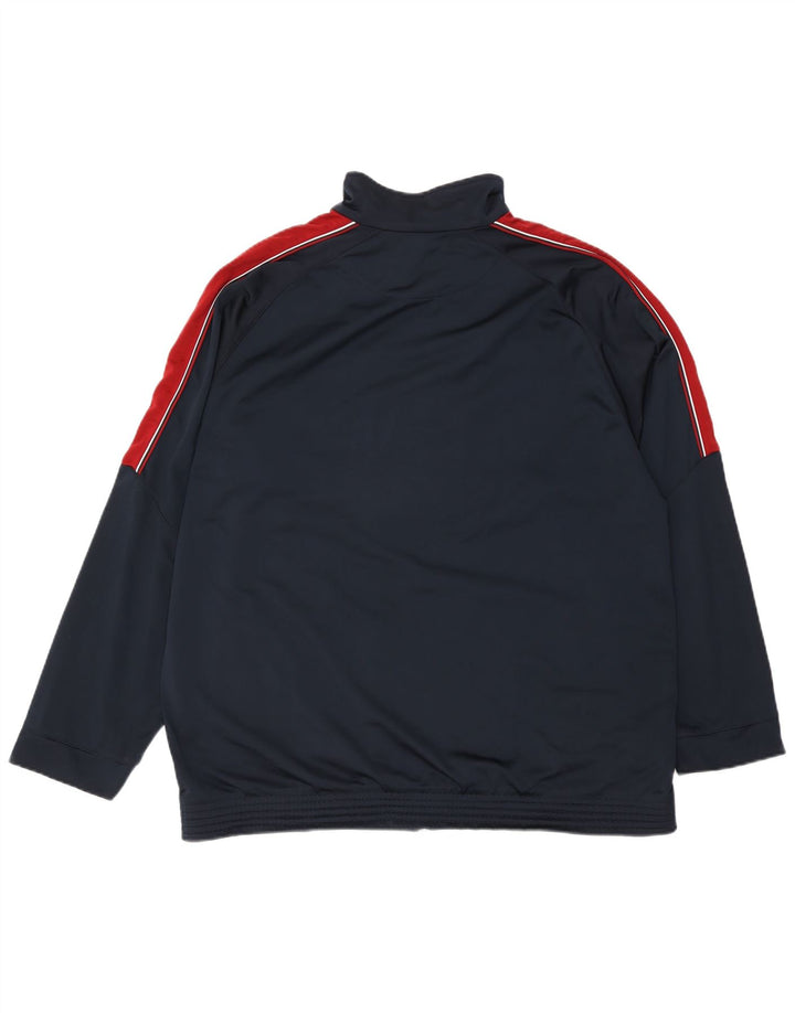 Reebok Træningsdragt til mænd Topjakke XL Marineblå Colourblock