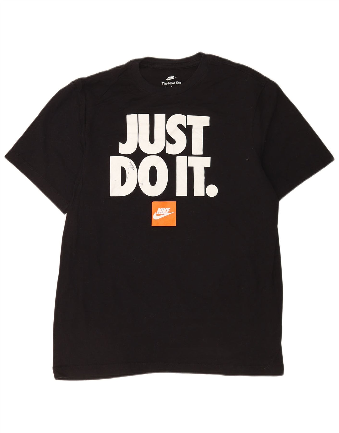 Nike T-shirt graphique pour homme en coton noir moyen