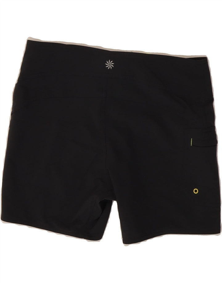 ATHLETA Womens Swimming Shorts US 2 XS  Black Polyester Vintage Athleta and Second-Hand Athleta from Messina Hembry 
