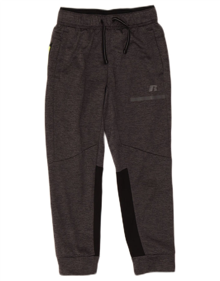 Russell Athletic Jungen-Trainingshose, Jogginghose, 7–8 Jahre, Mittelgrau