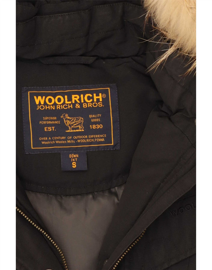 Woolrich Γυναικείο μπουφάν με κουκούλα UK 10 Small Black