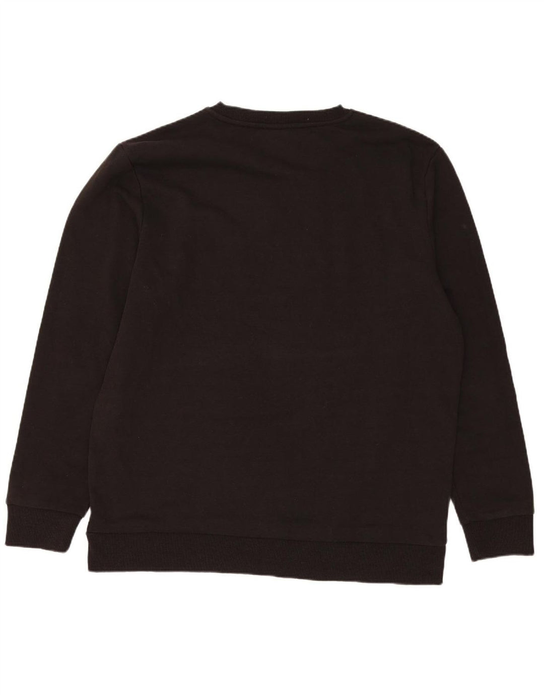 JACK & JONES Mens Graphic Sweatshirt Jumper 2XL Black Cotton