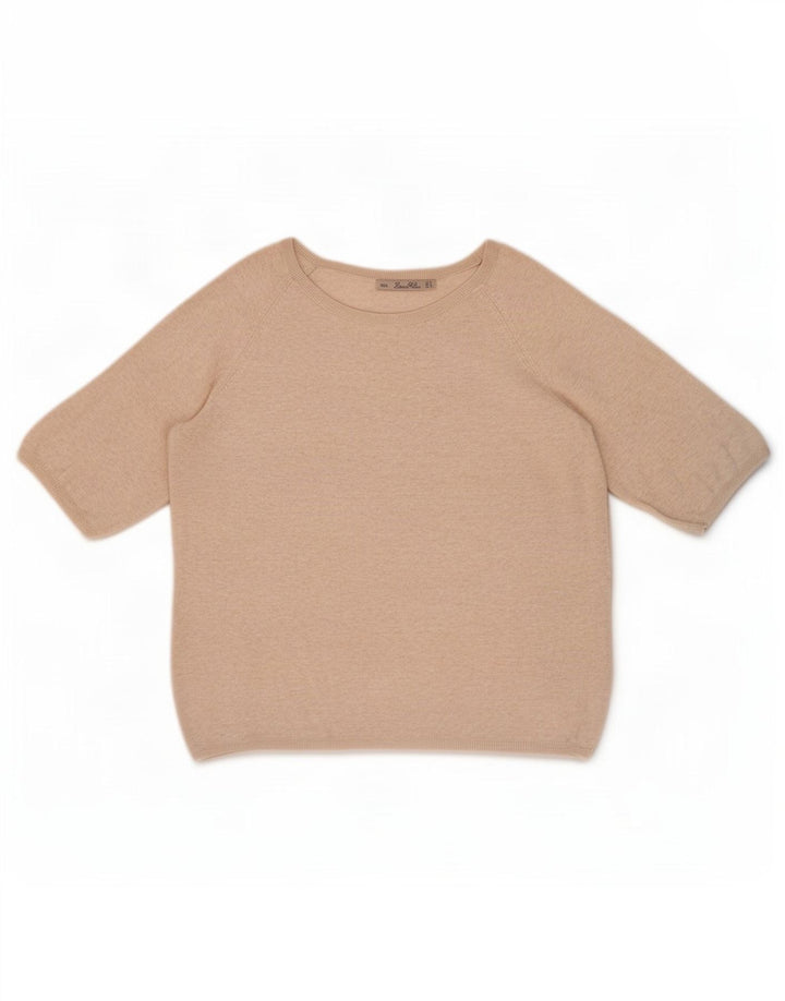 Zara Chemisier surdimensionné pour femme UK 10 Petit Beige