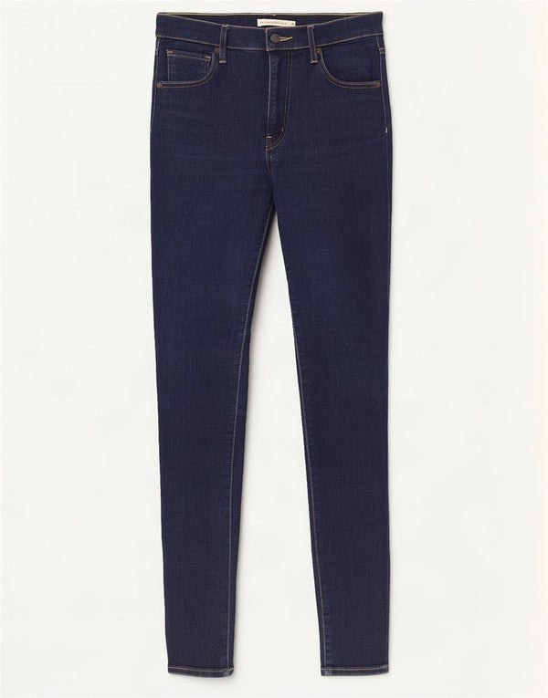 Женские джинсы суперскинни Levi's Mile High W29 L32, темно-синий, хлопок