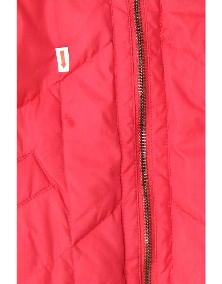 ESPRIT Womens Padded Jacket UK 16 Large Pink Polyester Vintage Esprit and Second-Hand Esprit from Messina Hembry 
