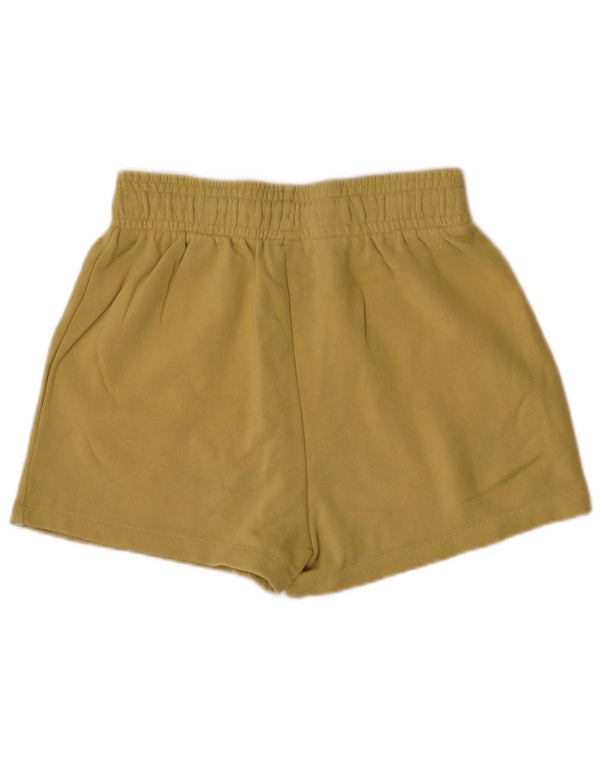 Pantalones cortos deportivos Nike para hombre de algodón amarillo medio