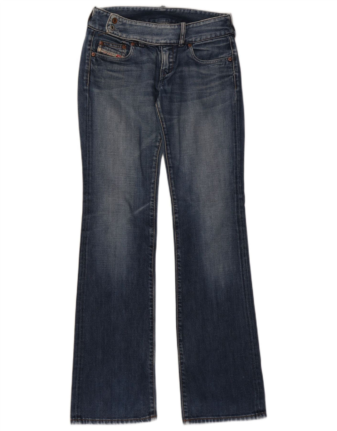 Женские джинсы Diesel Bootcut W27 L33 Синие, хлопок
