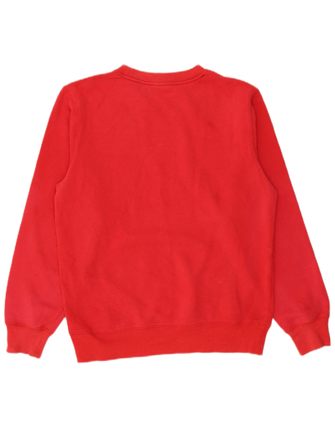 Champion Mens Graphic Sweatshirt Jumper Small Red Cotton