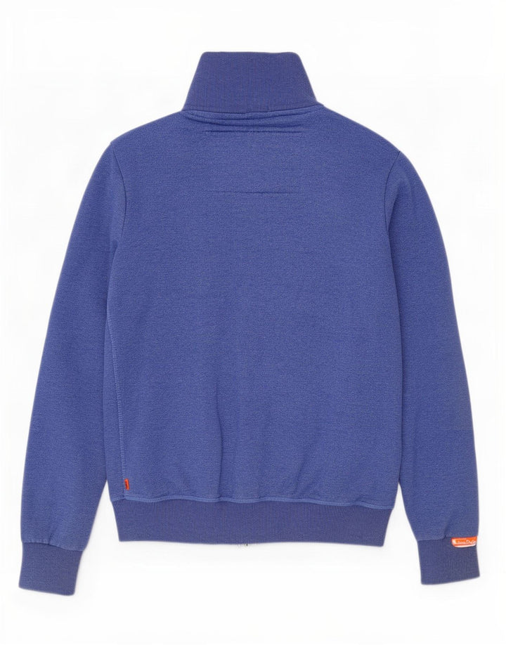 Superdry férfi tréningruha felső kabát kis kék pamut