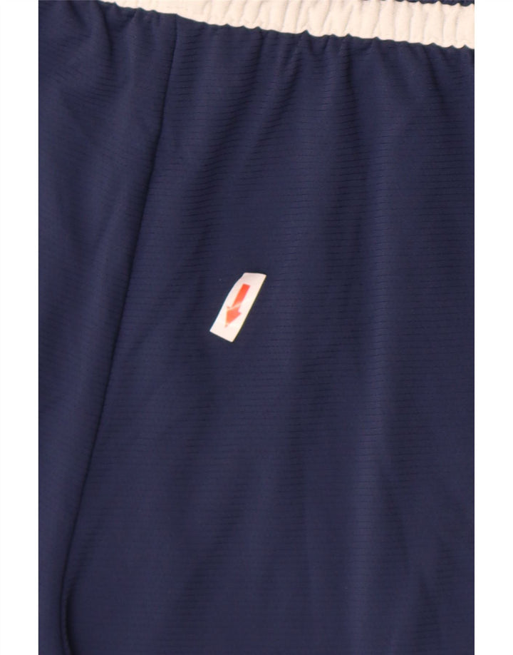 Pantaloncini sportivi da uomo Nike Medium in poliestere color block blu navy