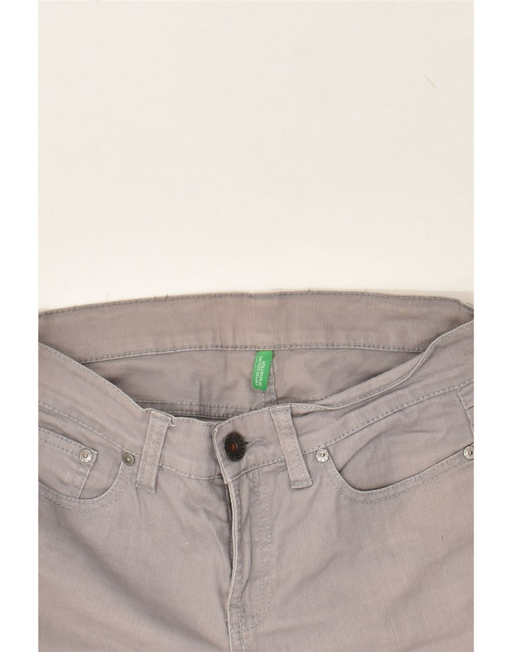 BENETTON Womens Slim Jeans W28 L29 Grey | Vintage Benetton | Thrift | Second-Hand Benetton | Used Clothing | Messina Hembry 