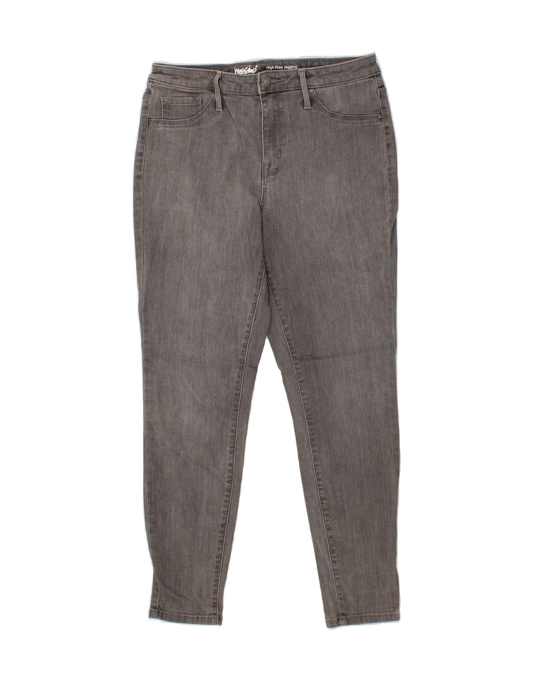 MOSSIMO Womens High Rise Jegging Jeans US 10 Medium W29 L27 Grey Cotton Vintage Mossimo and Second-Hand Mossimo from Messina Hembry 