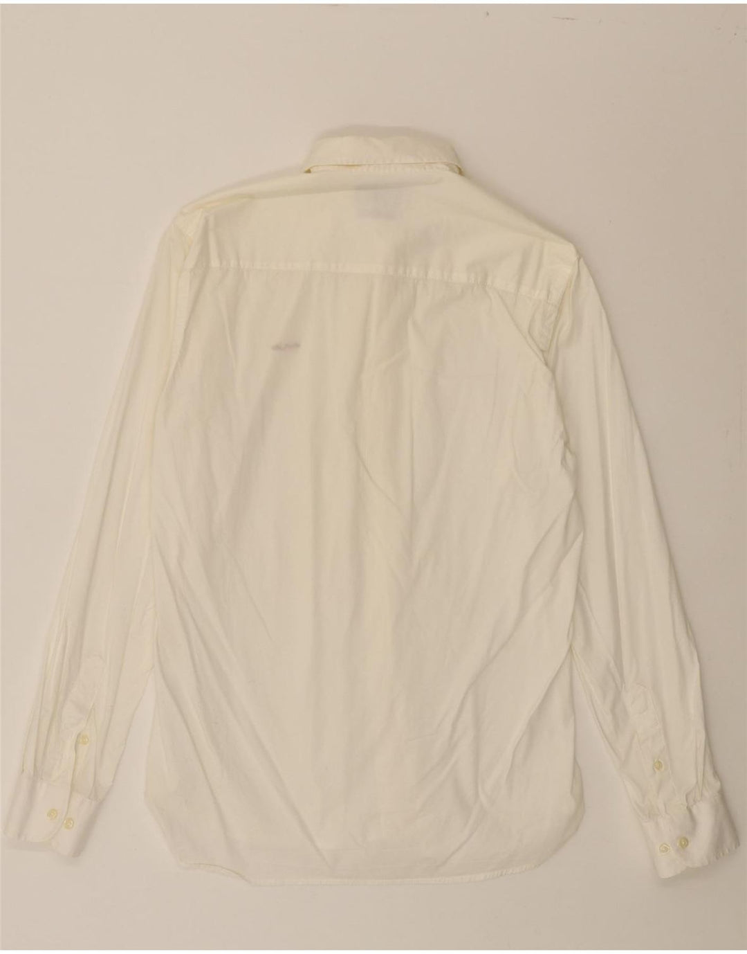JACK & JONES Mens Tailored Shirt Small White Vintage Jack & Jones and Second-Hand Jack & Jones from Messina Hembry 