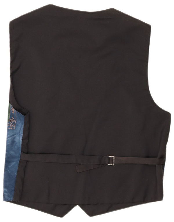 Mosaic Mens Waistcoat Large Multicoloured Patchwork