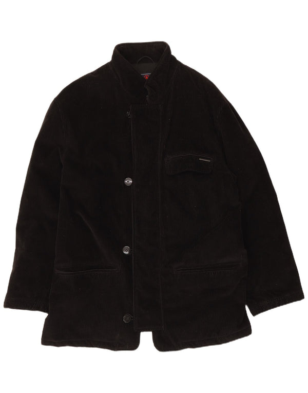 Ivy Oxford Mens Regular Fit Corduroy Jacket EU 54 2XL Black
