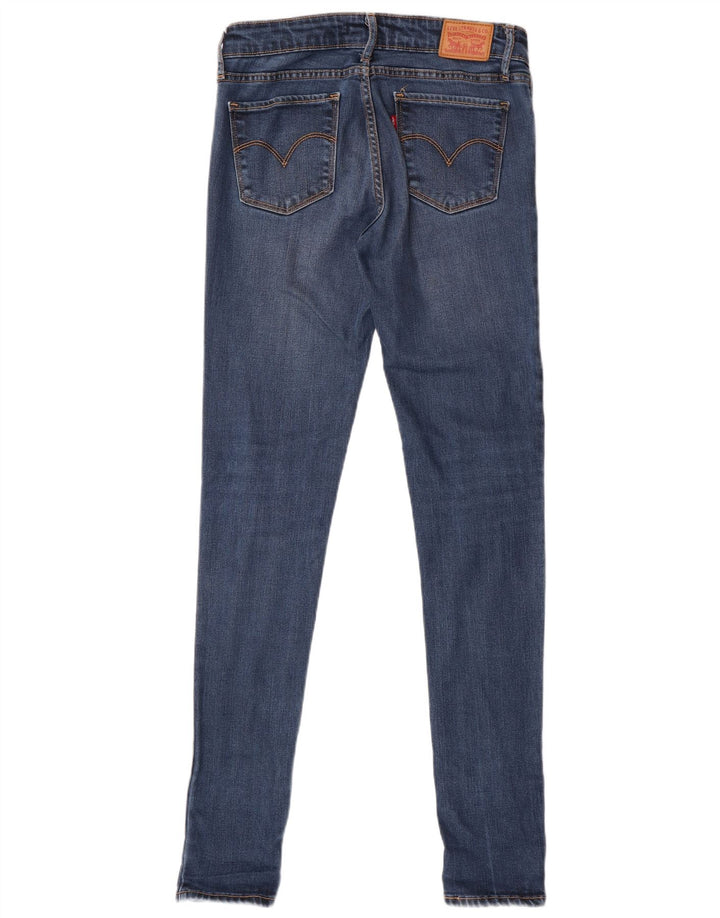 Levi's Womens 711 Skinny Jeans W26 L33 Blue