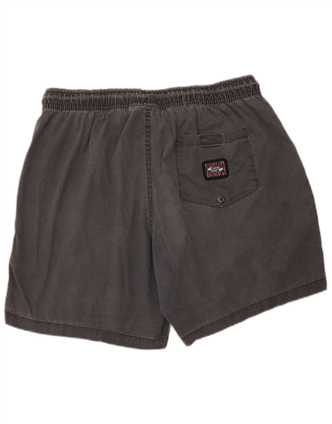 Quiksilver Mens Chino Shorts Medium W32 Grey Cotton