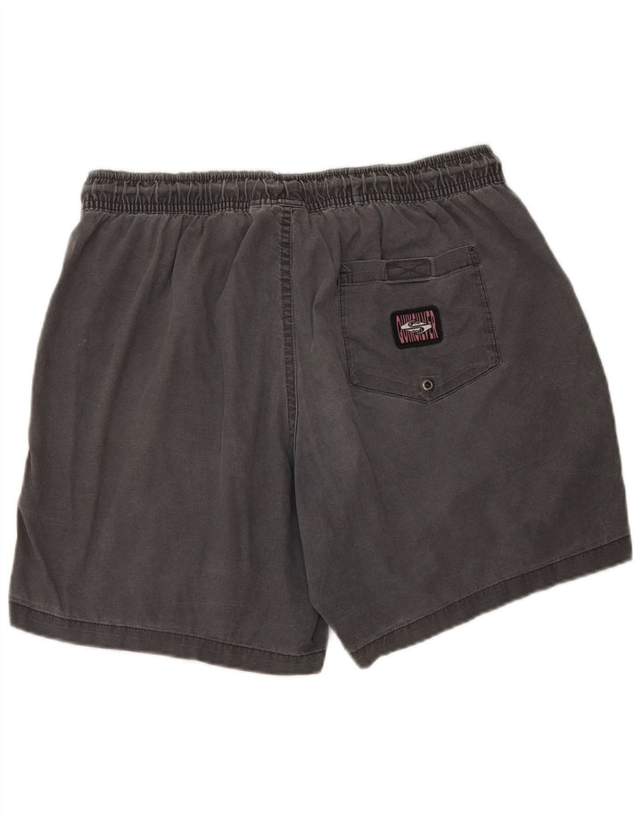 Quiksilver Mens Chino Shorts Medium W32 Grey Cotton