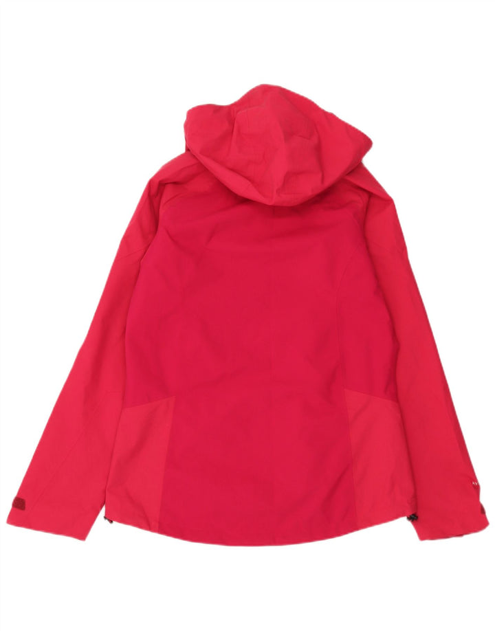 Berghaus Womens Hooded Rain Jacket UK 10 Small Pink Polyamide