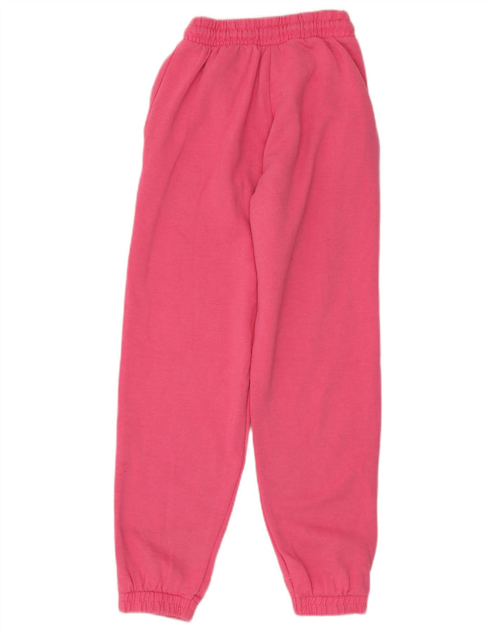 ZARA Womens Tracksuit Trousers Joggers UK 8 Small  Pink Polyester