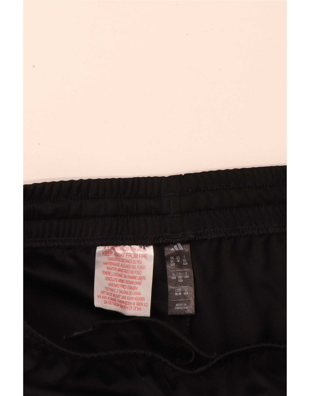 Adidas Boys Climacool Sports Shorts 11-12 år Sort polyester