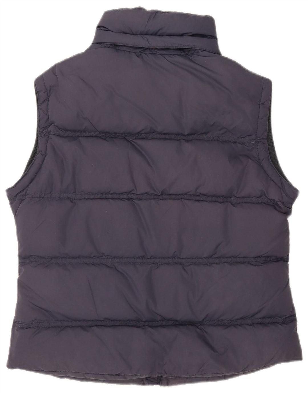 Jack Wills Womens Padded Gilet UK 14 Large Navy Blue