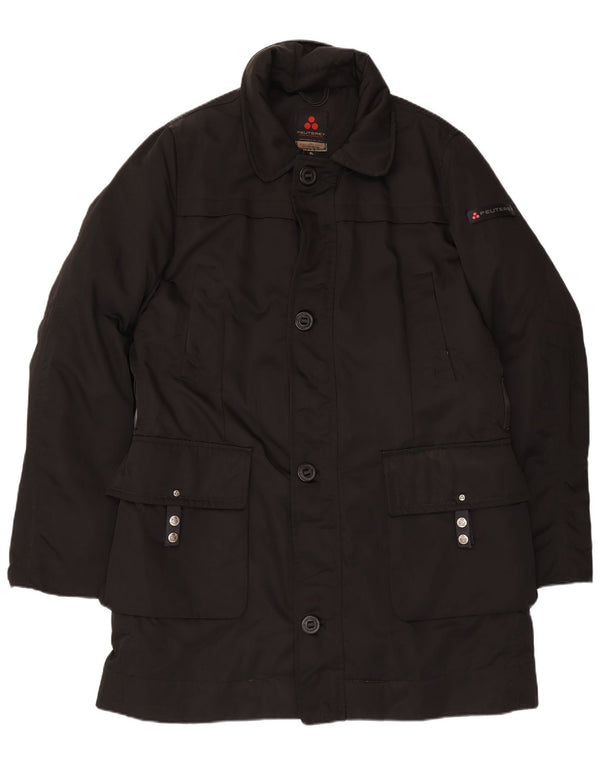 PEUTEREY Veste coupe-vent homme UK 42 XL Noir Polyester