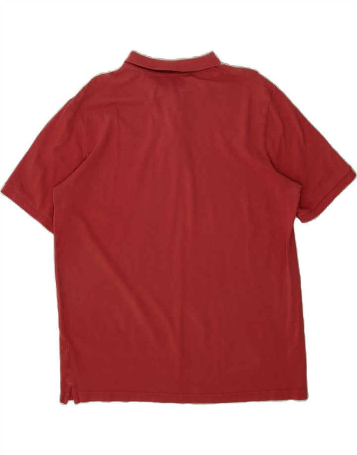 DACK'S Mens Polo Shirt 2XL Red Cotton Vintage Dack's and Second-Hand Dack's from Messina Hembry 