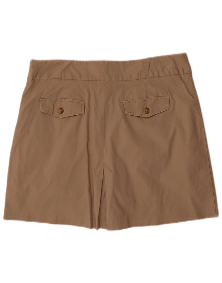 Dockers Womens Skort US 10 Large  Beige Cotton