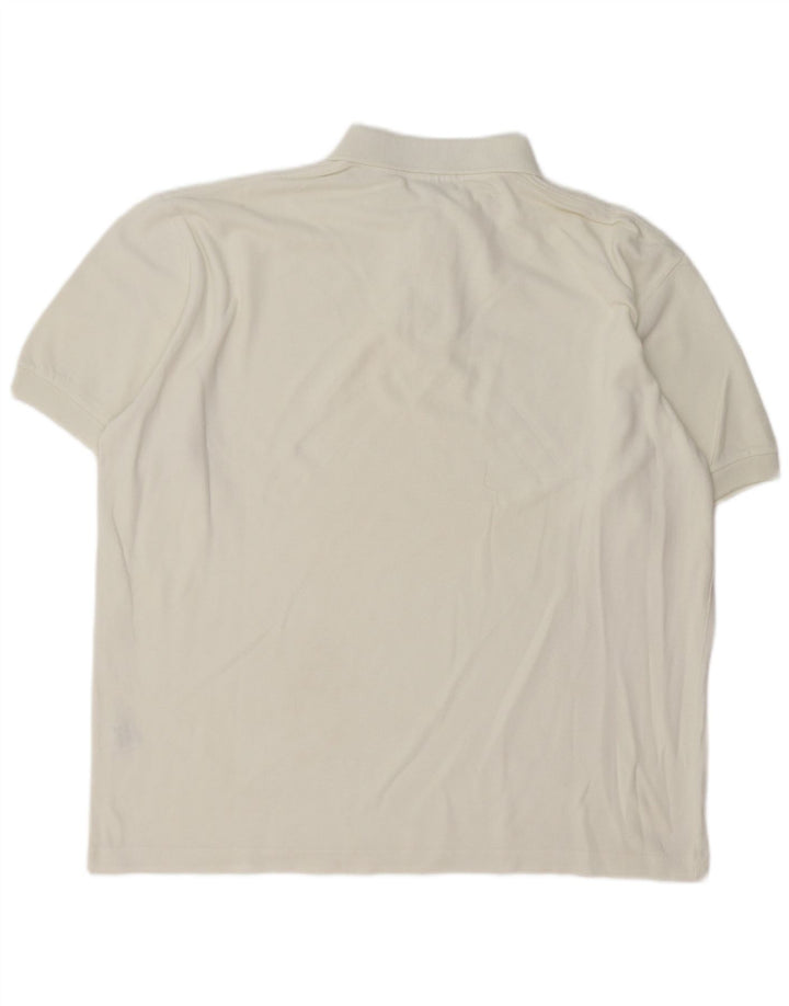 Ellesse Mens Polo Shirt XL White Cotton