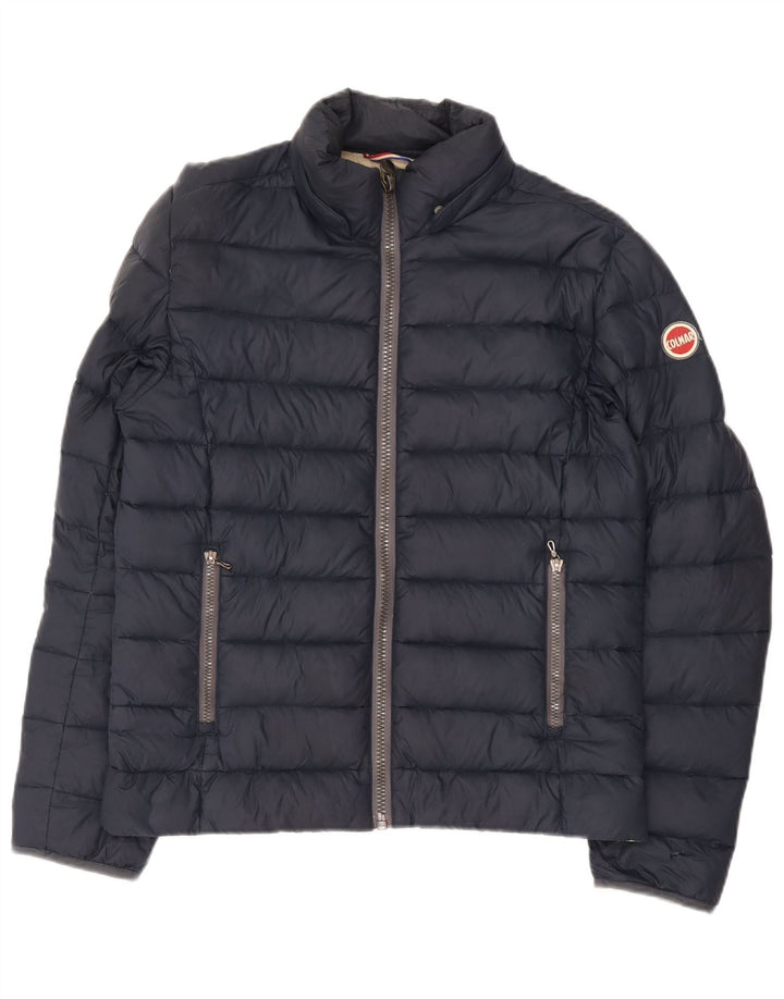 Colmar Mens Padded Jacket IT 46 Small Navy Blue Polyamide