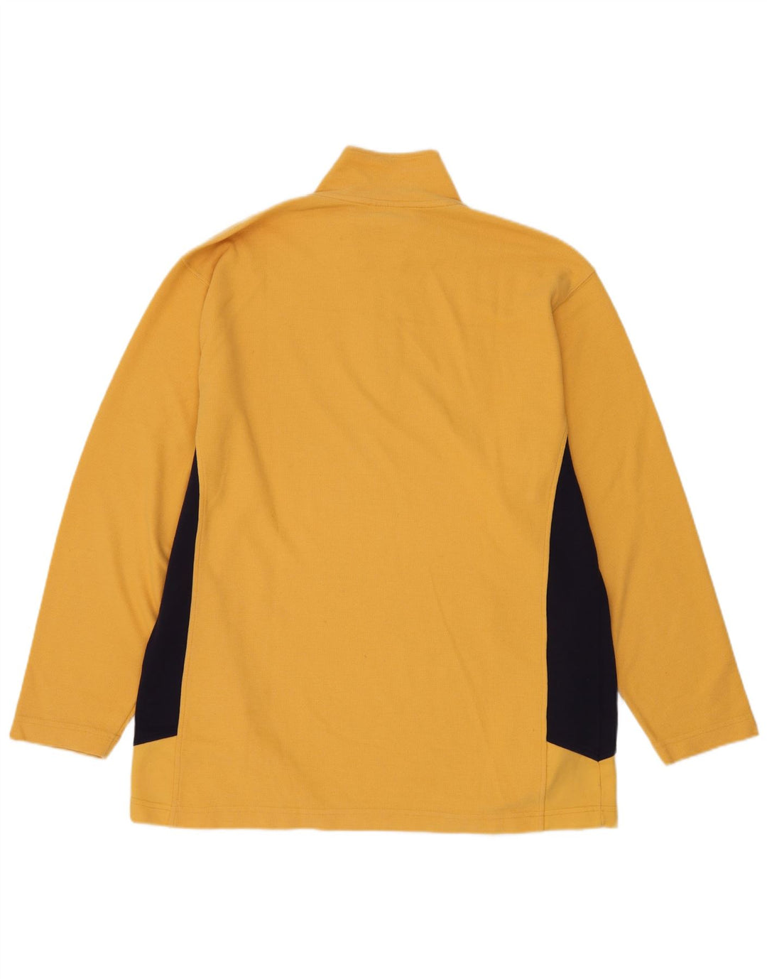 Top da tuta pullover con zip e collo da uomo Belfe 2XL giallo color block