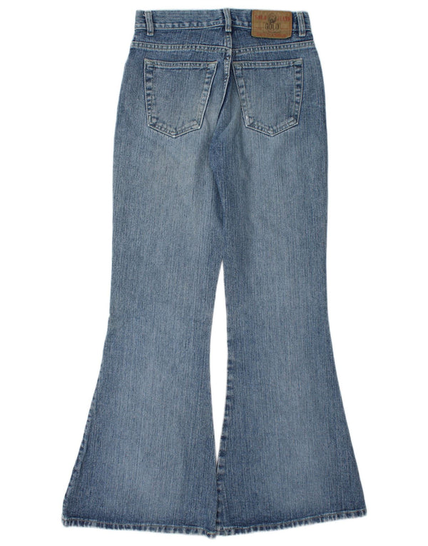 Vintage Womens Flared Jeans IT 40 Small W27 L31 Blue