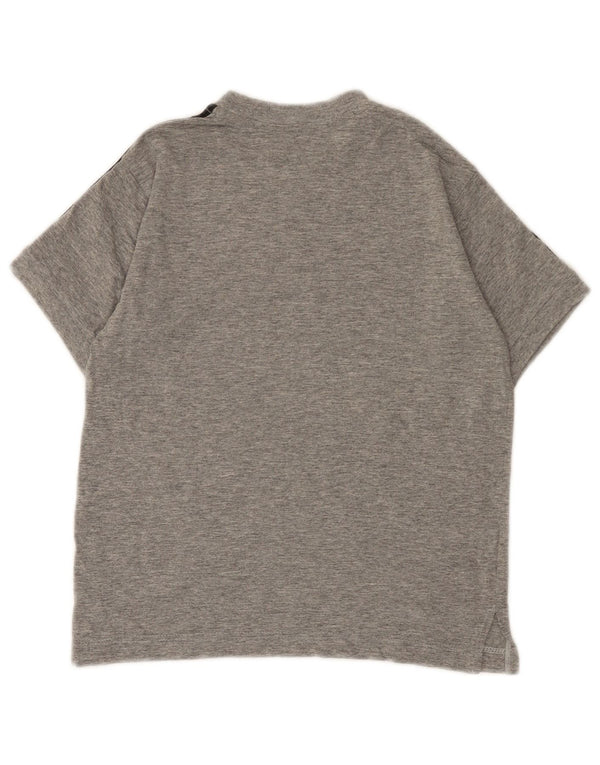 Arena Girls Grafisk T-Shirt Top 9-10 år Medium Grå Colourblock