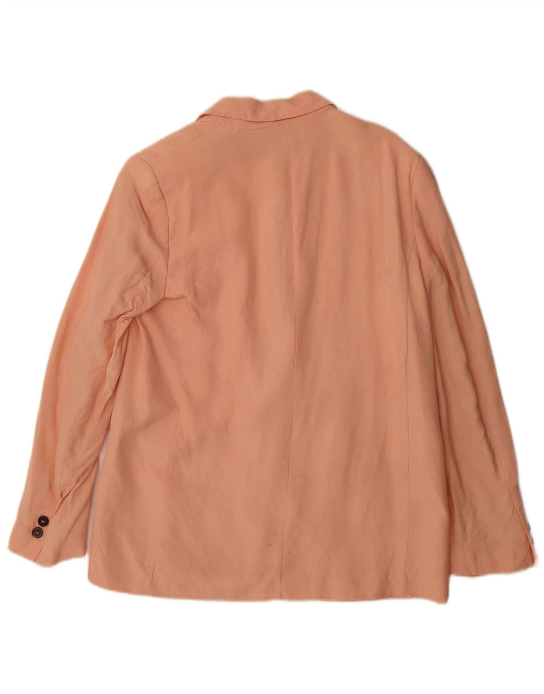 Giacca blazer a 1 bottone da donna Zara UK 14 viscosa rosa medio