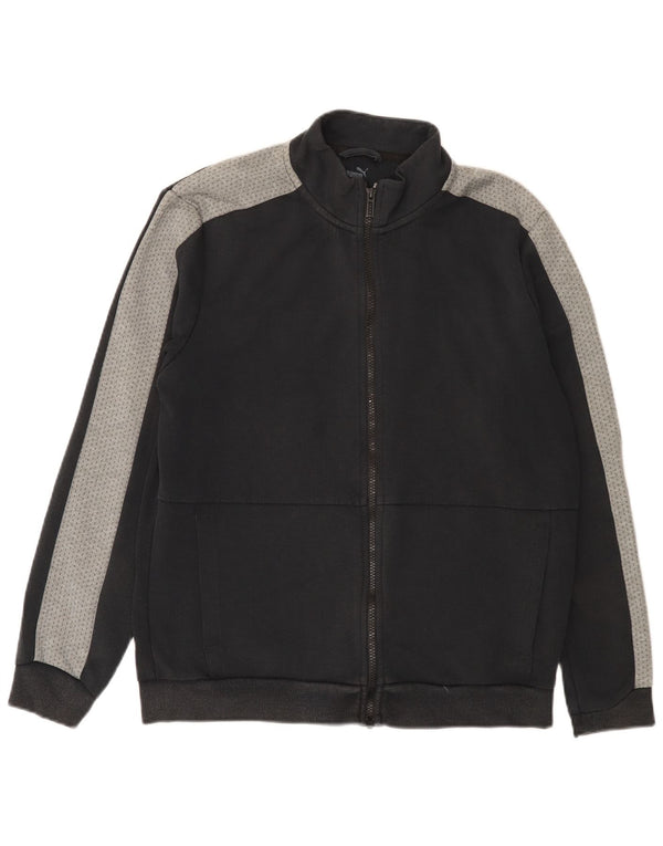 Puma Træningsdragt til mænd Topjakke Medium Sort Colourblock Bomuld