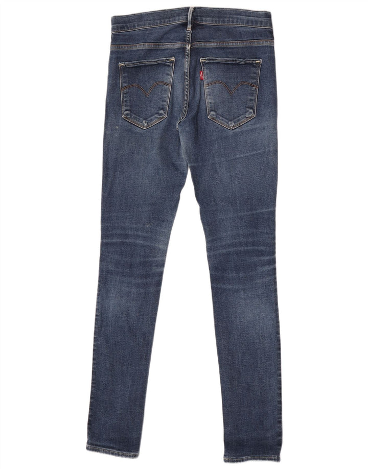 Levi's Womens Skinny Jeans W30 L32 Blue Cotton